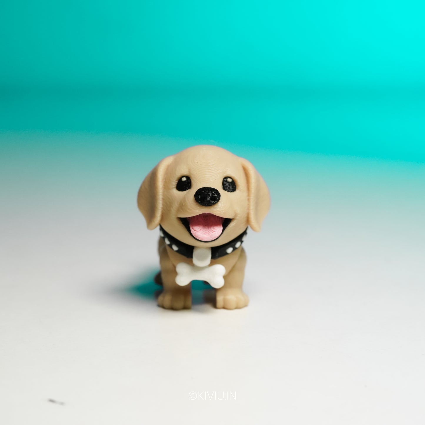 Cute Labrador Puppy Mini Figure – Articulated Toy (Small / Large) 🐶