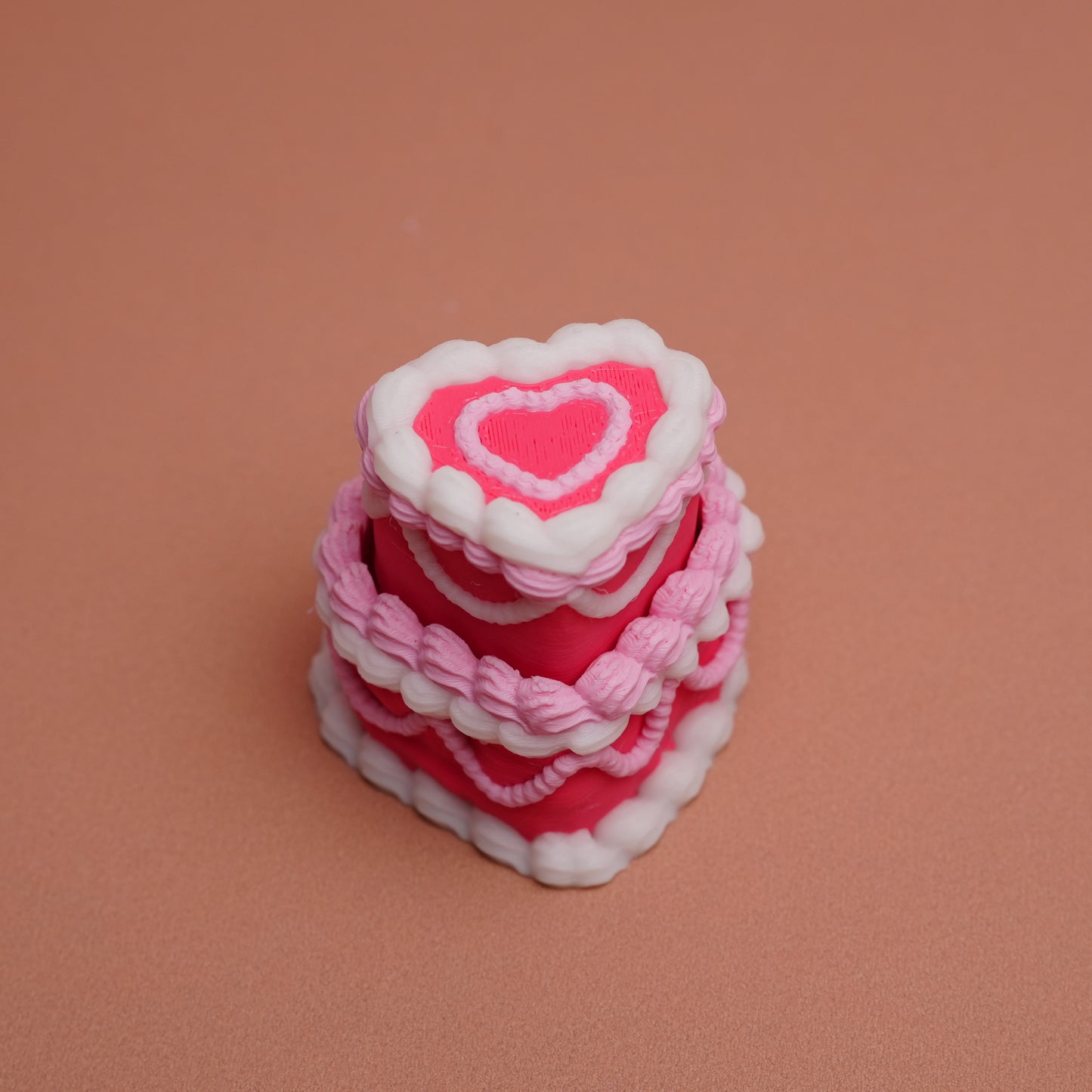 Heart cake clicker fidget
