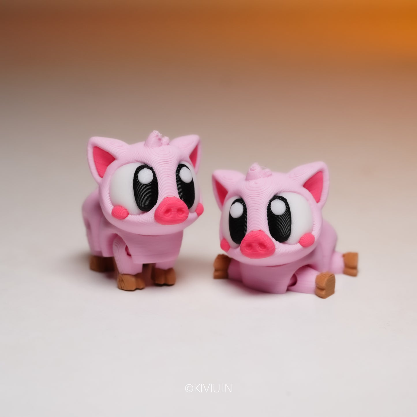 Cute Piglet Mini Figure
