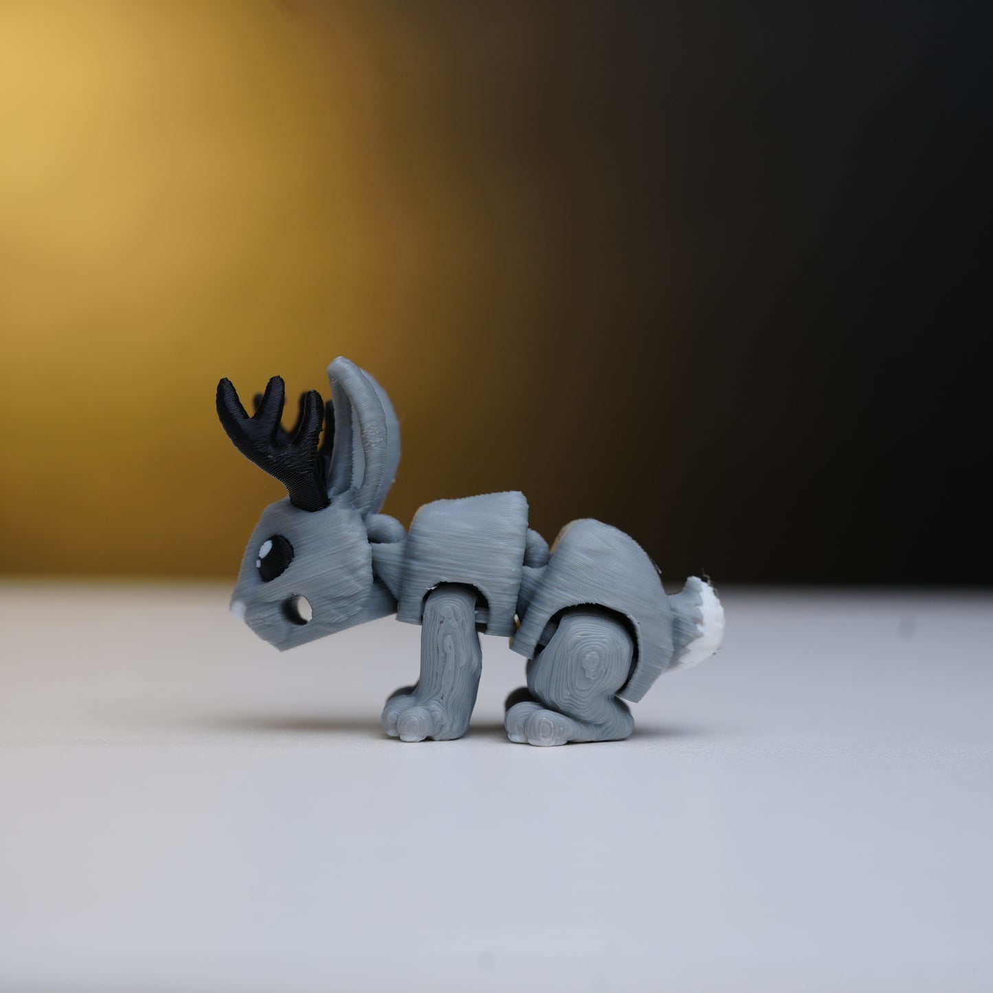 Jackalope Flexi Bunny β 3D Printed Collectible Toy
