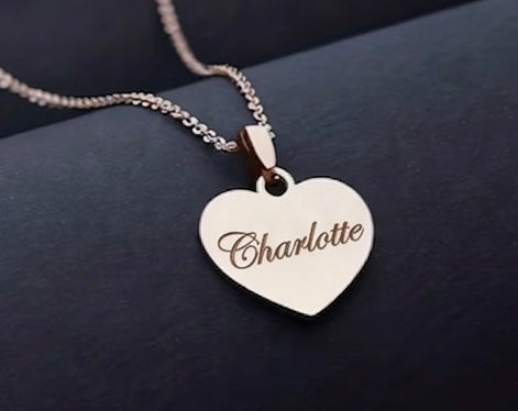 Personalized Name Necklace | Custom Engraved Gift