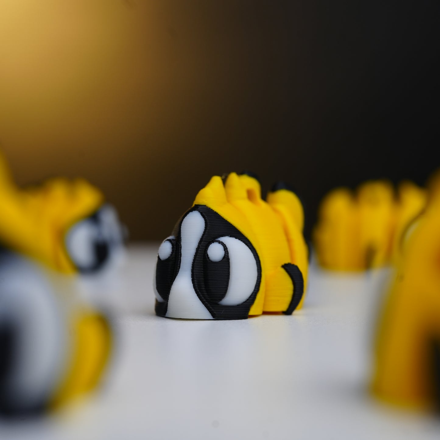 Sunny Flexi Fish – Cute 3D Printed Collectible Toy