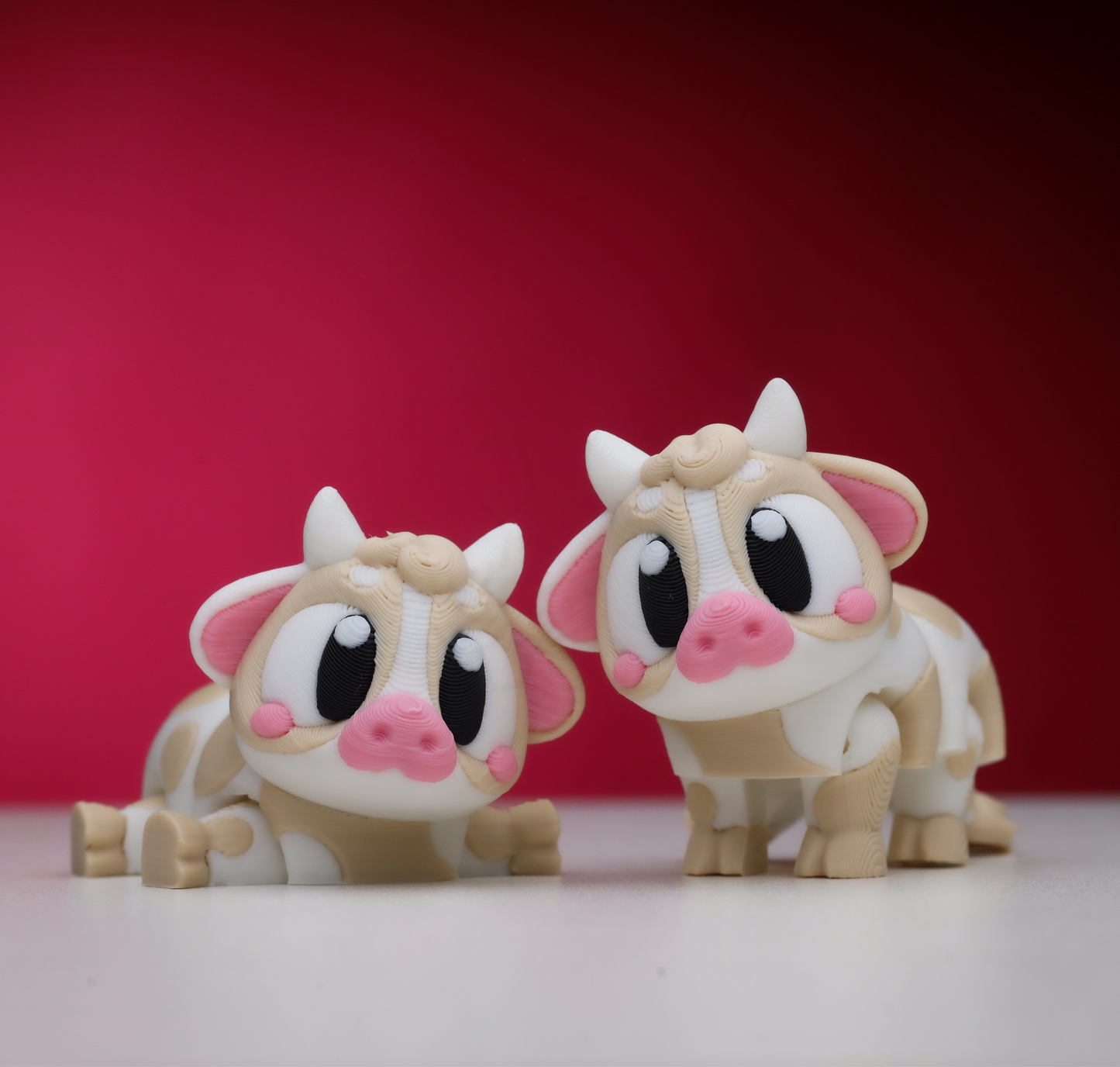 Flexi Cow – Cute 3D Printed Collectible