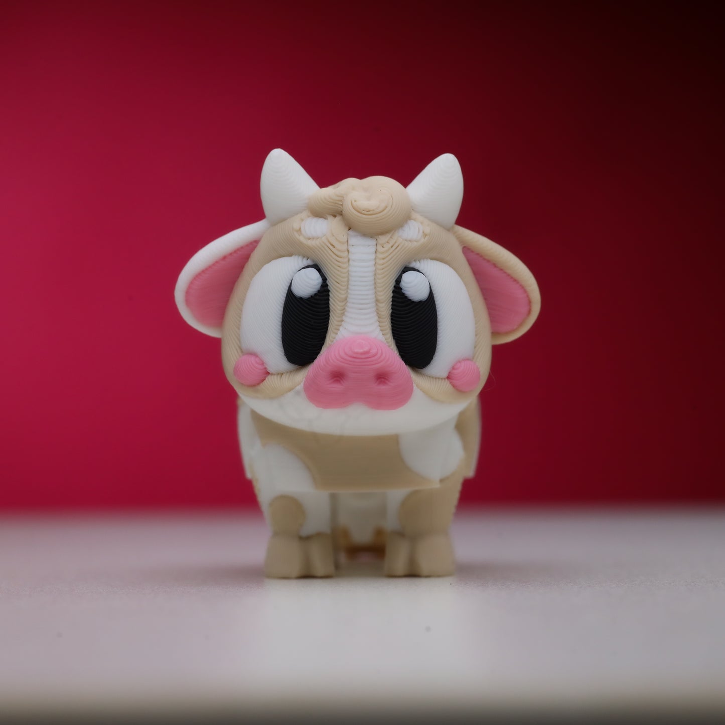 Flexi Cow – Cute 3D Printed Collectible