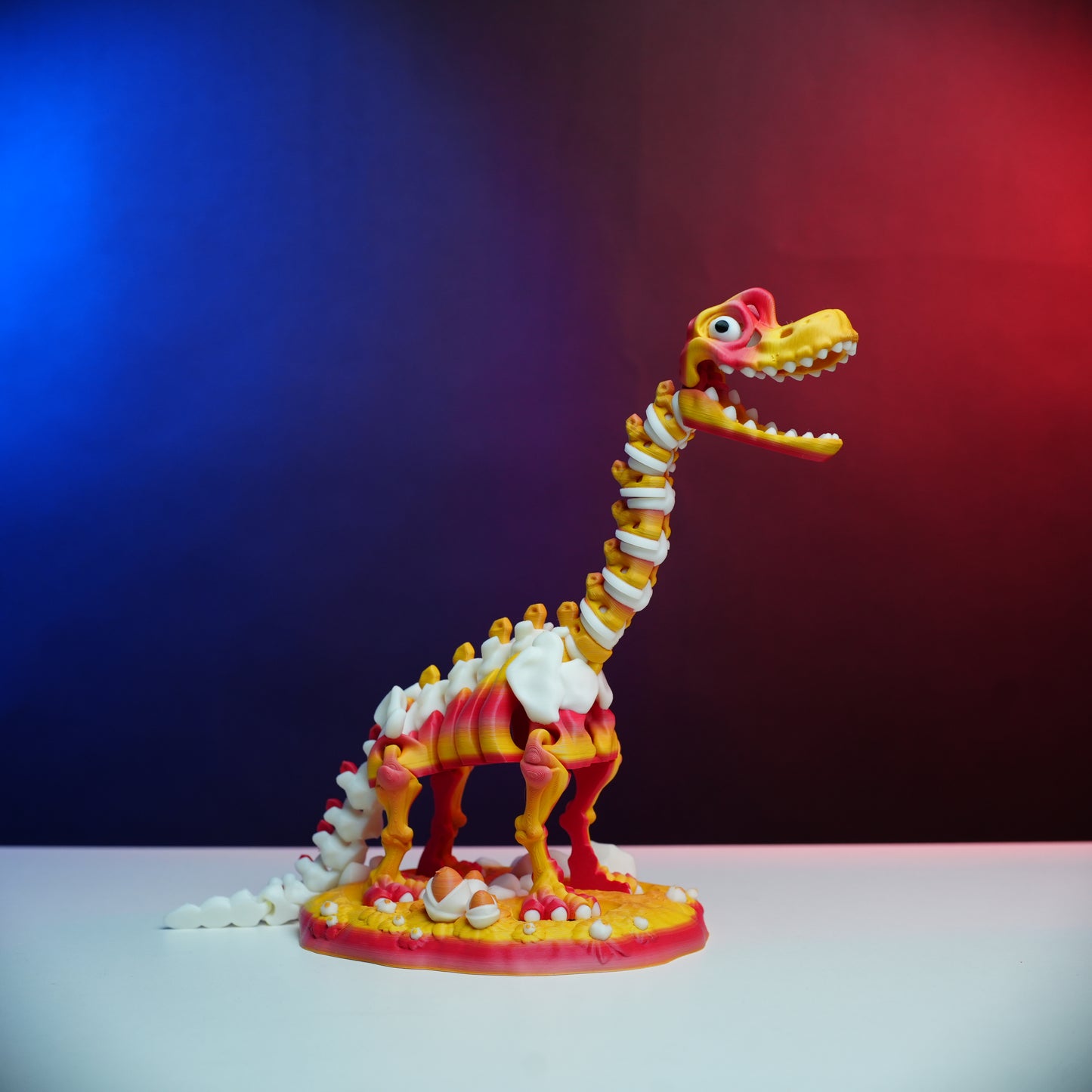 Candy Lava Dino – Collectible 3D Printed Dinosaur Toy