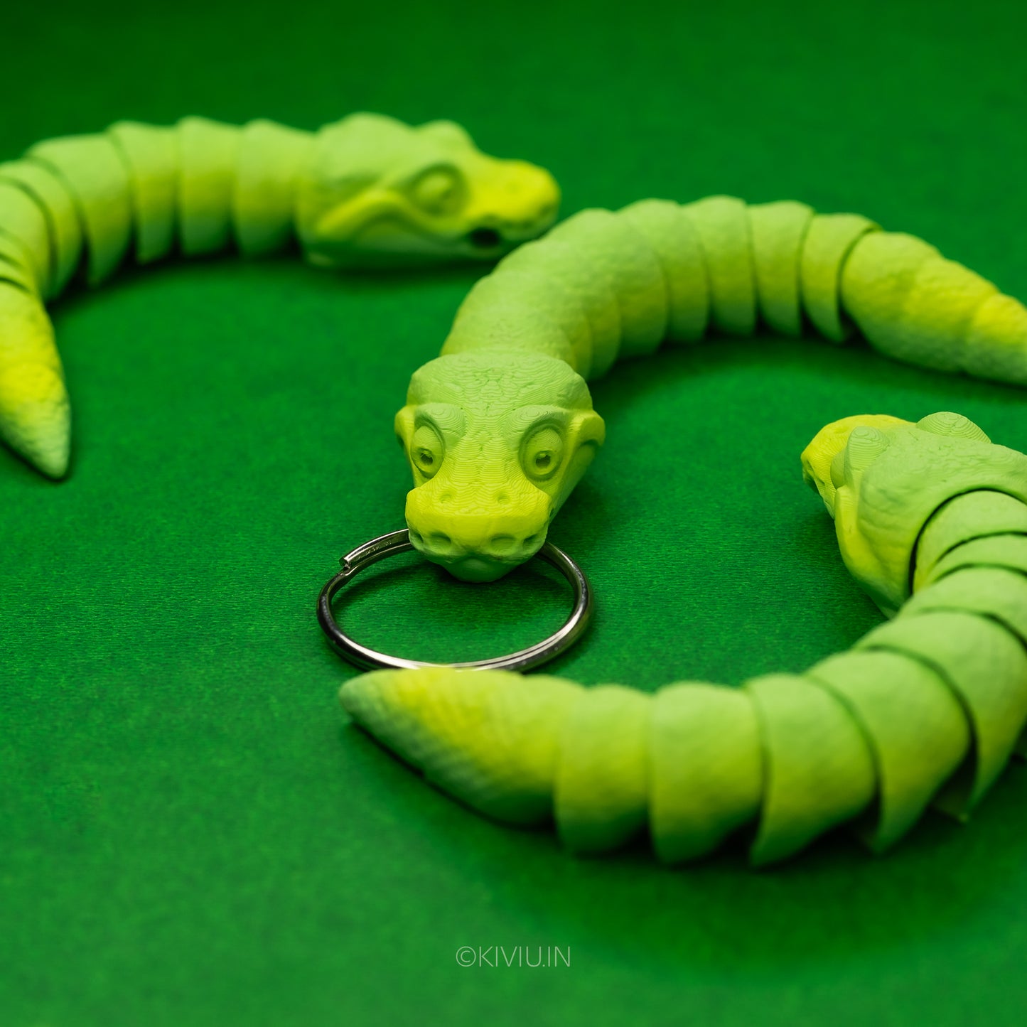 BABY BALL PYTHON KEYCHAIN