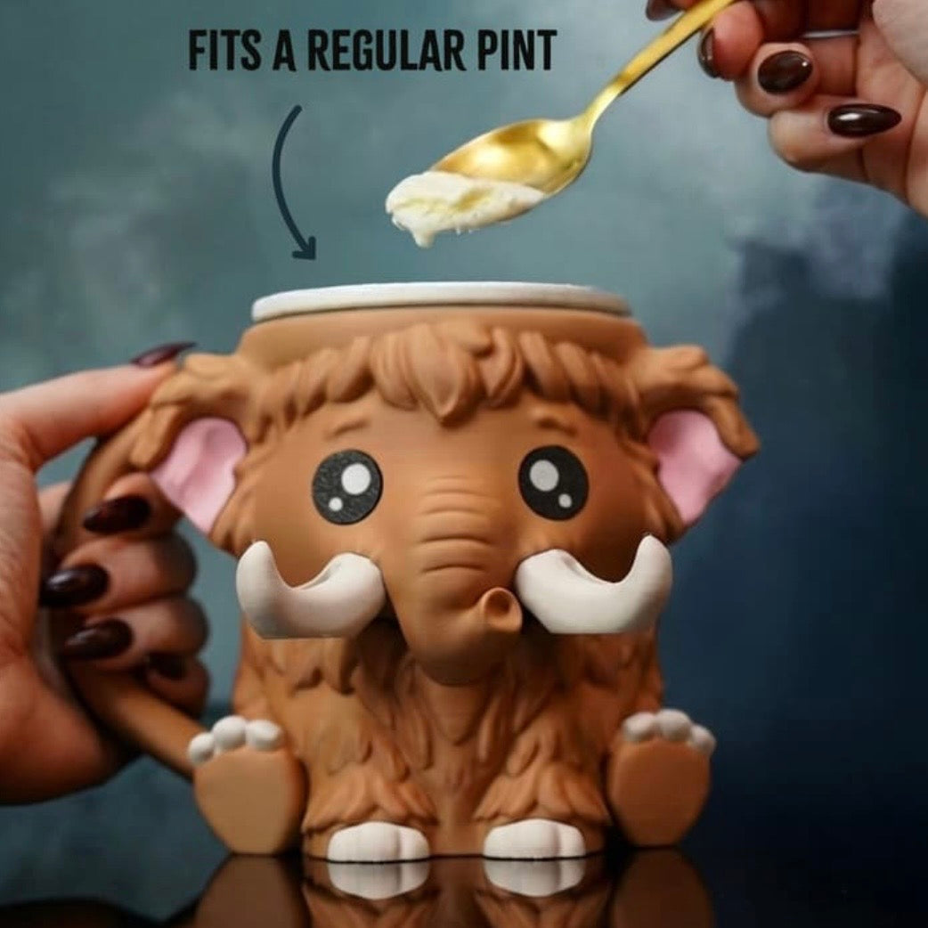 Mammuel – Ice Cream Pint Holder Mammoth