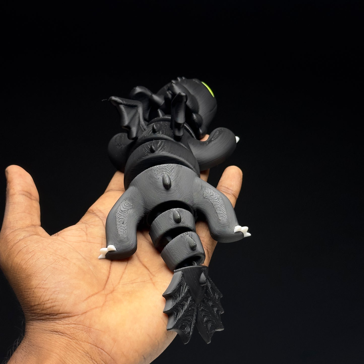 Toothless-Inspired 3D Printed Collectible (Large Sizes)