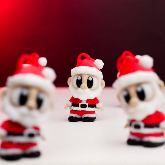 Mini Santa Claus – 3D Printed Christmas Collectible
