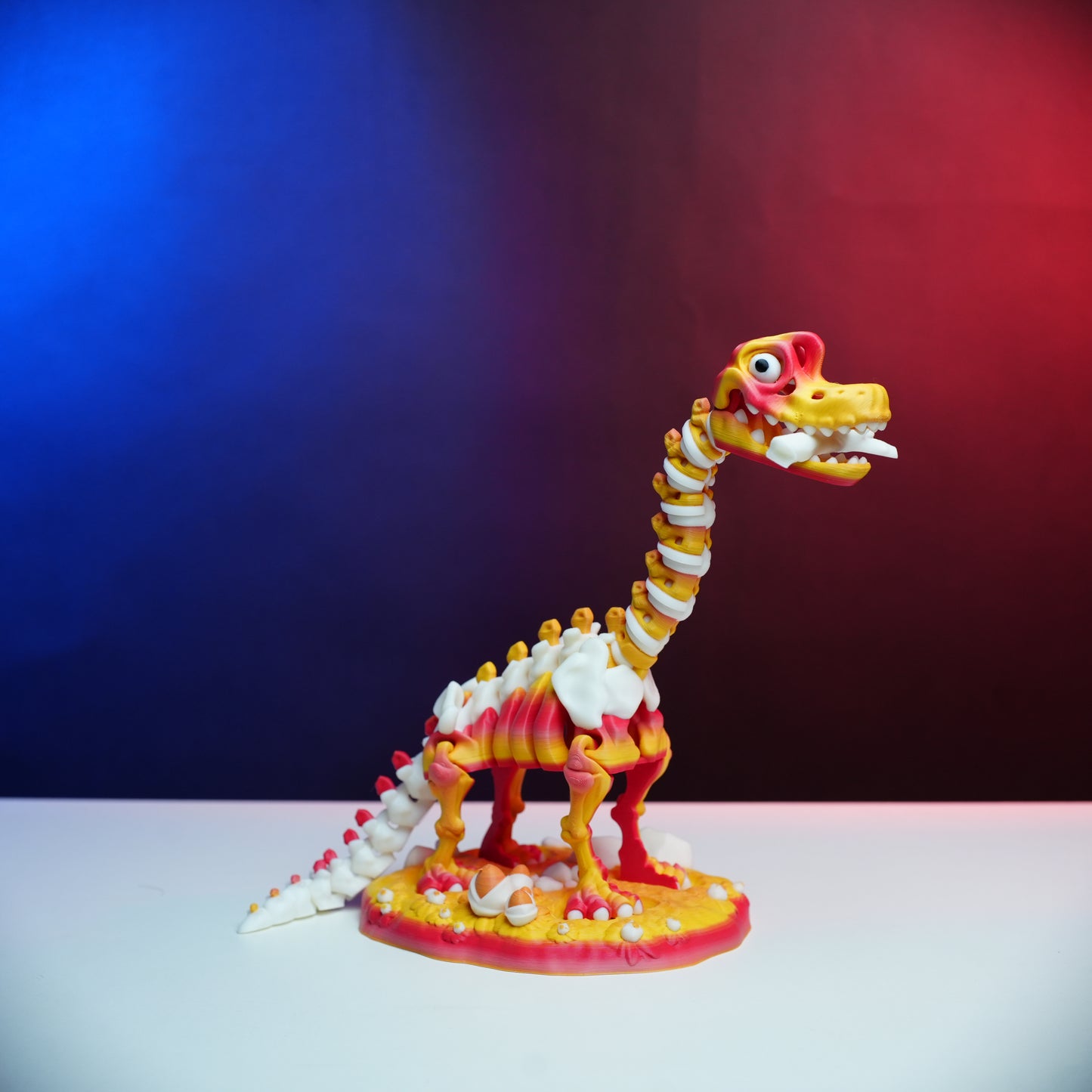 Candy Lava Dino – Collectible 3D Printed Dinosaur Toy
