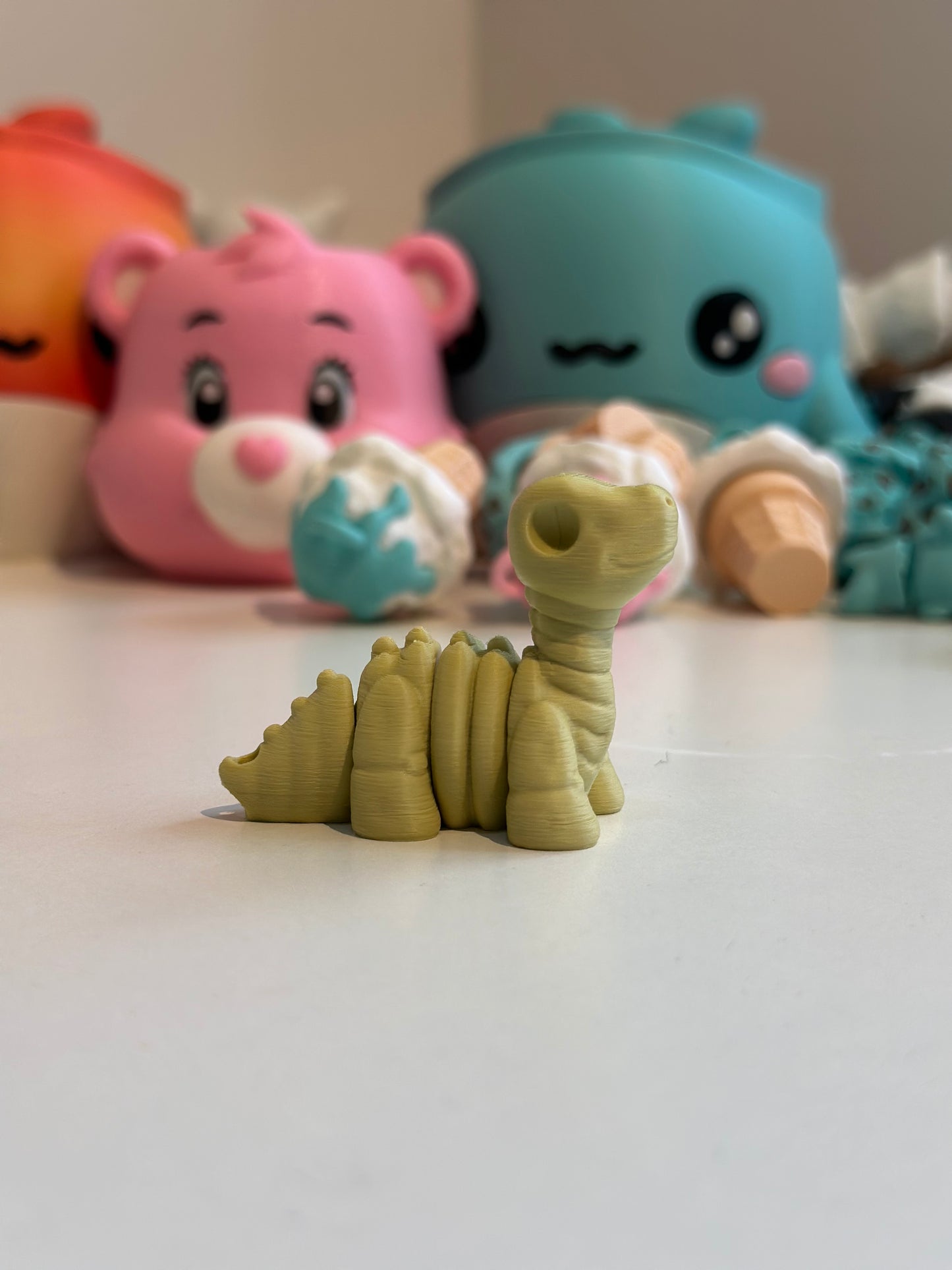 Baby Brontosaurus Skeleton – Cute Dino Collectible