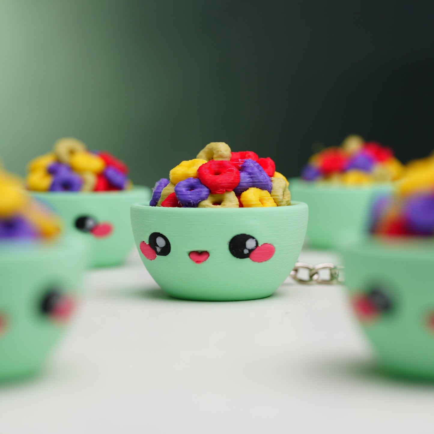 Berry Loops Fidget Bowl keychain