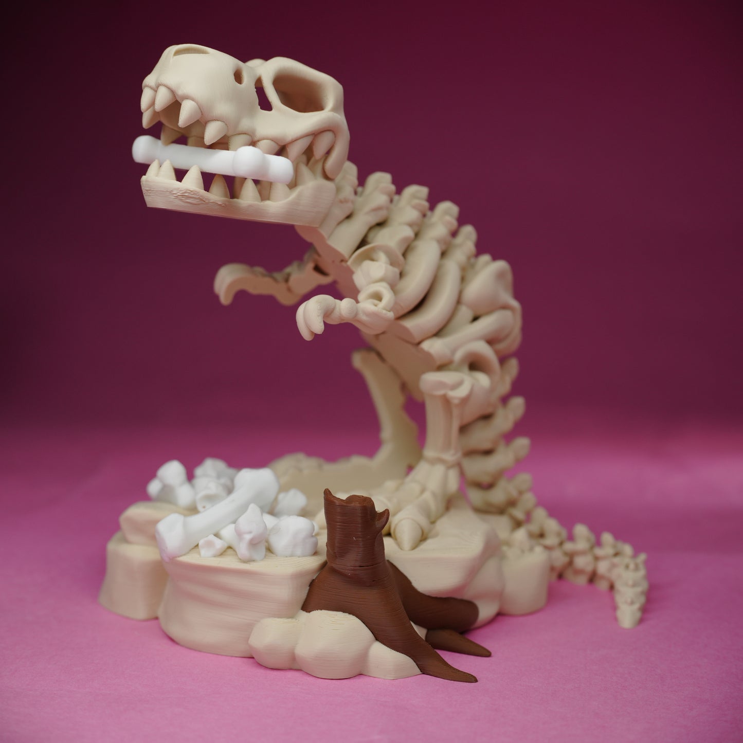 Skeleton T-rex