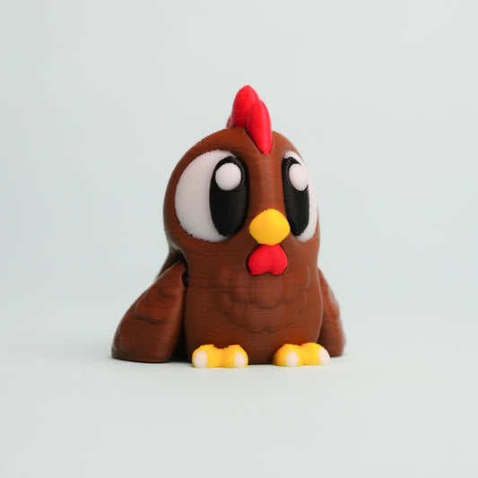 Flexi Chicken & Duck Collectible | Cute Farm Animal Toy