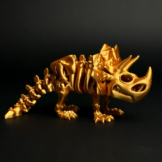 Skeleton Triceratops - Gold Edition