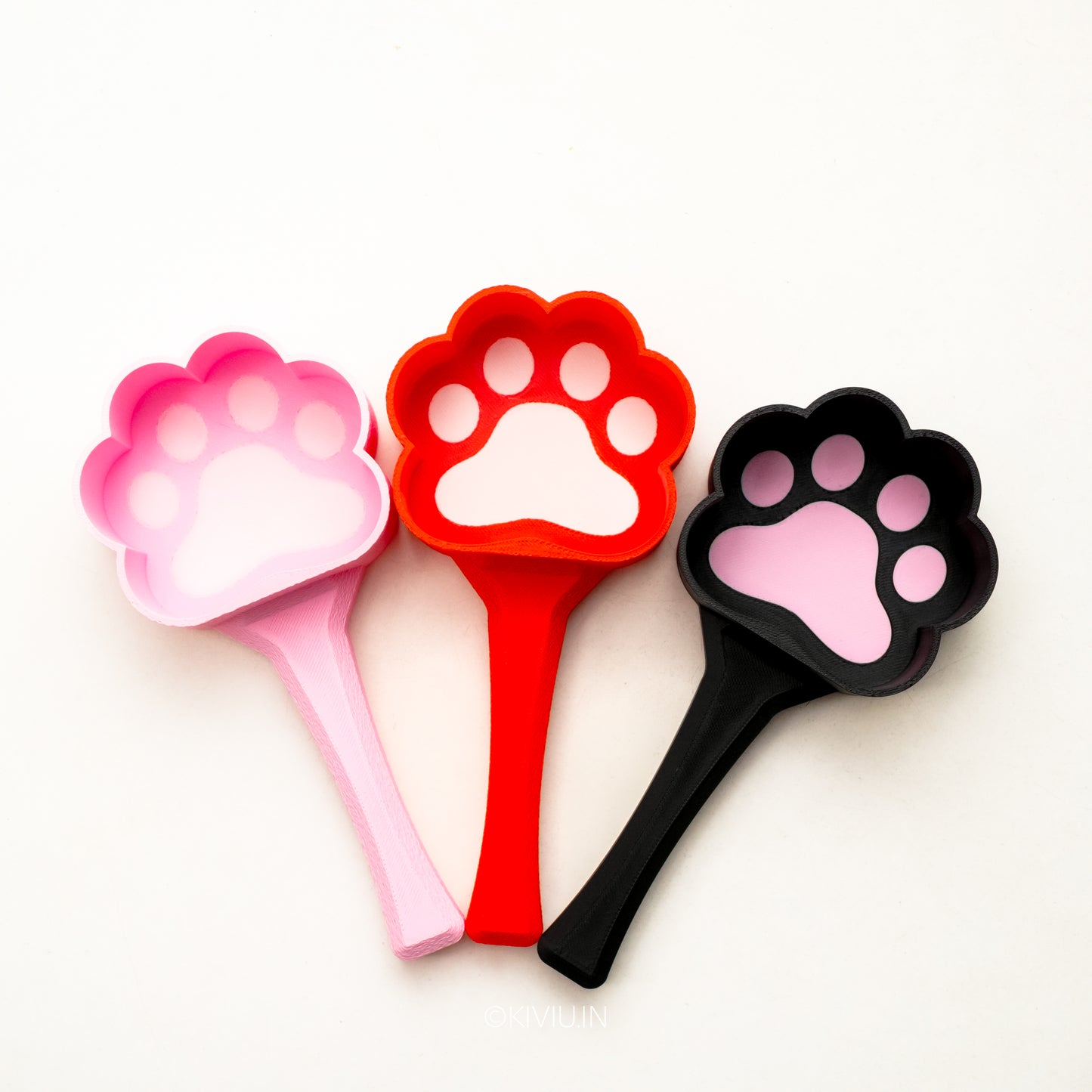 Cute Paw Design Pet Food Scoop 🐾 | Dog & Cat Feeding Scoop