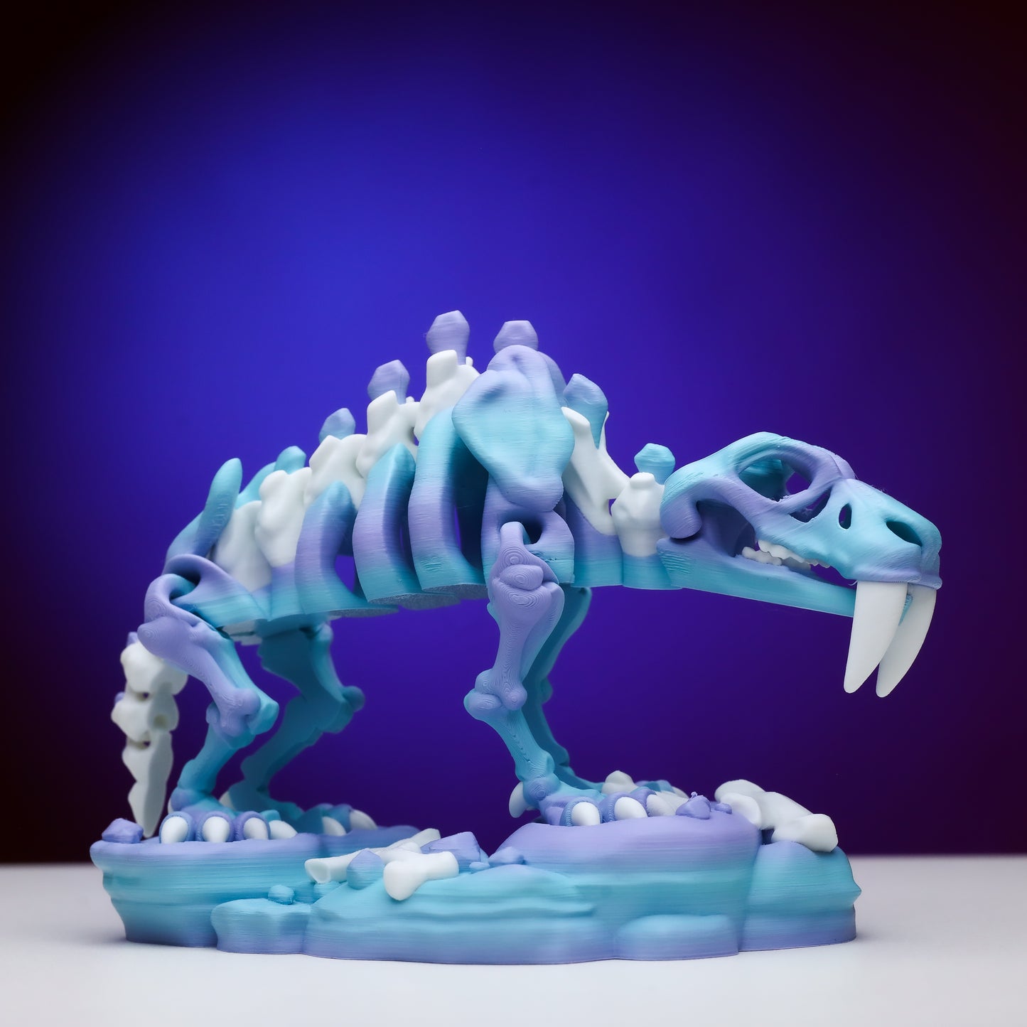 Skeleton Saber Tooth Tiger