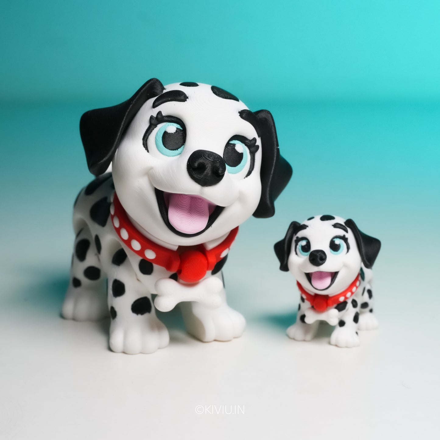 Cute Dalmatian Puppy Mini Figure (Small / Large) 🐶