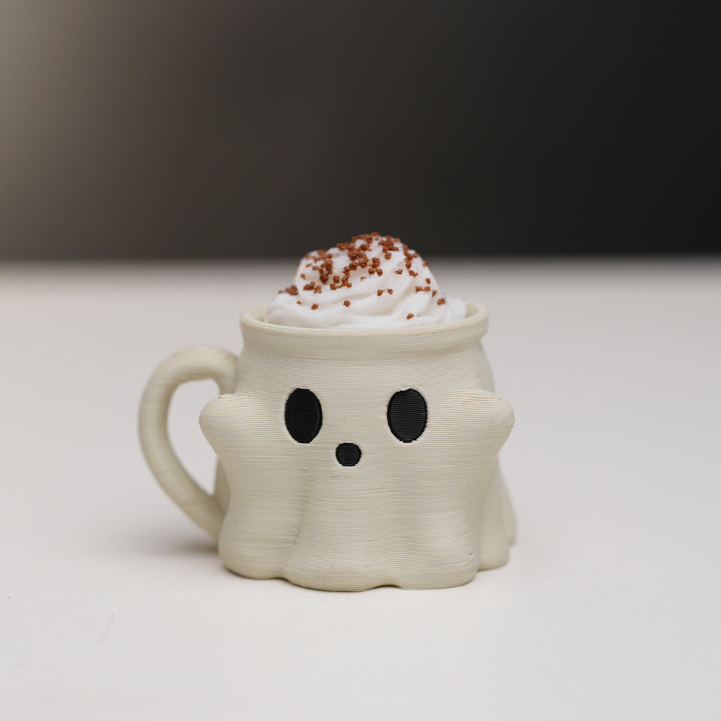 Ghostie Whip Fidget Clicker keychain