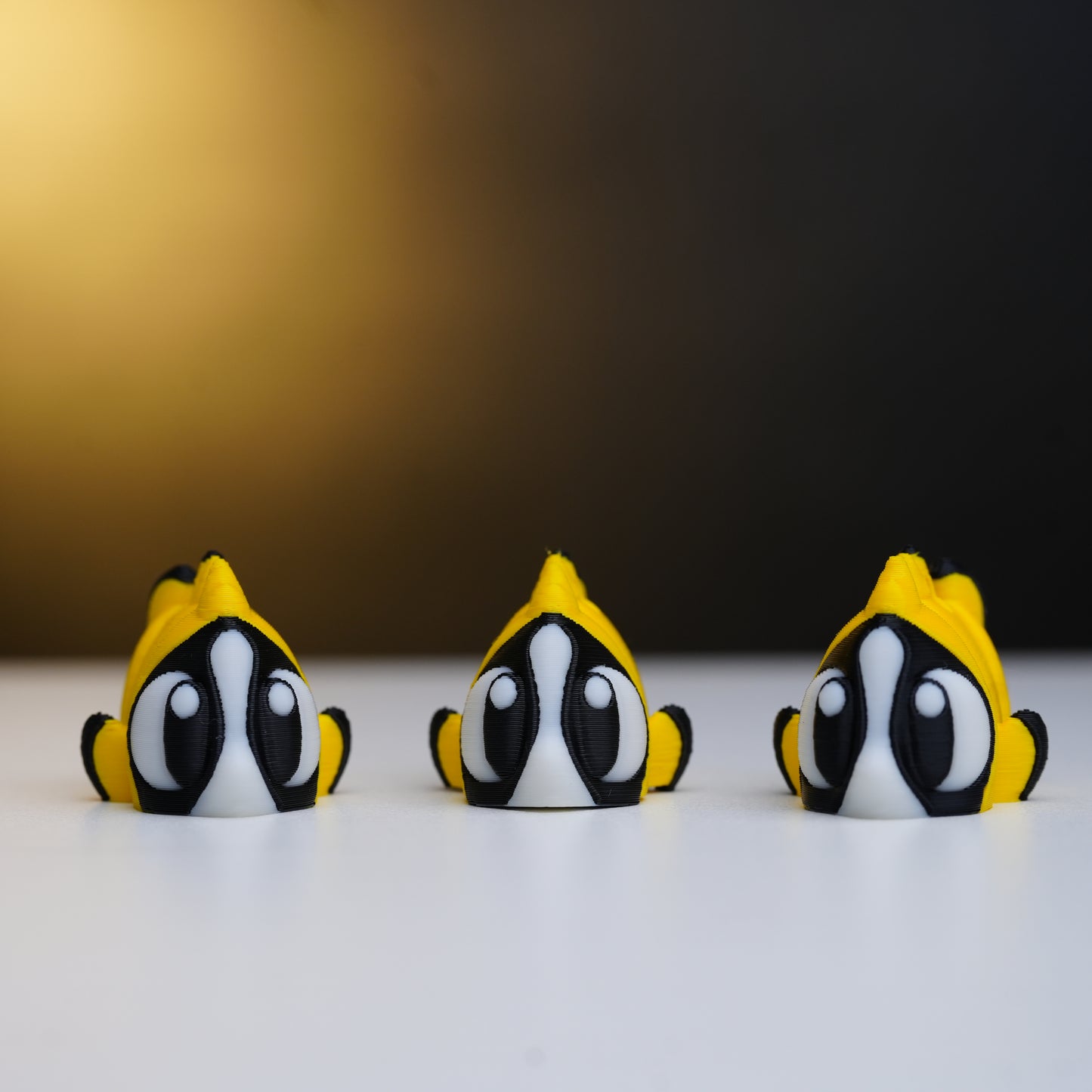 Sunny Flexi Fish – Cute 3D Printed Collectible Toy