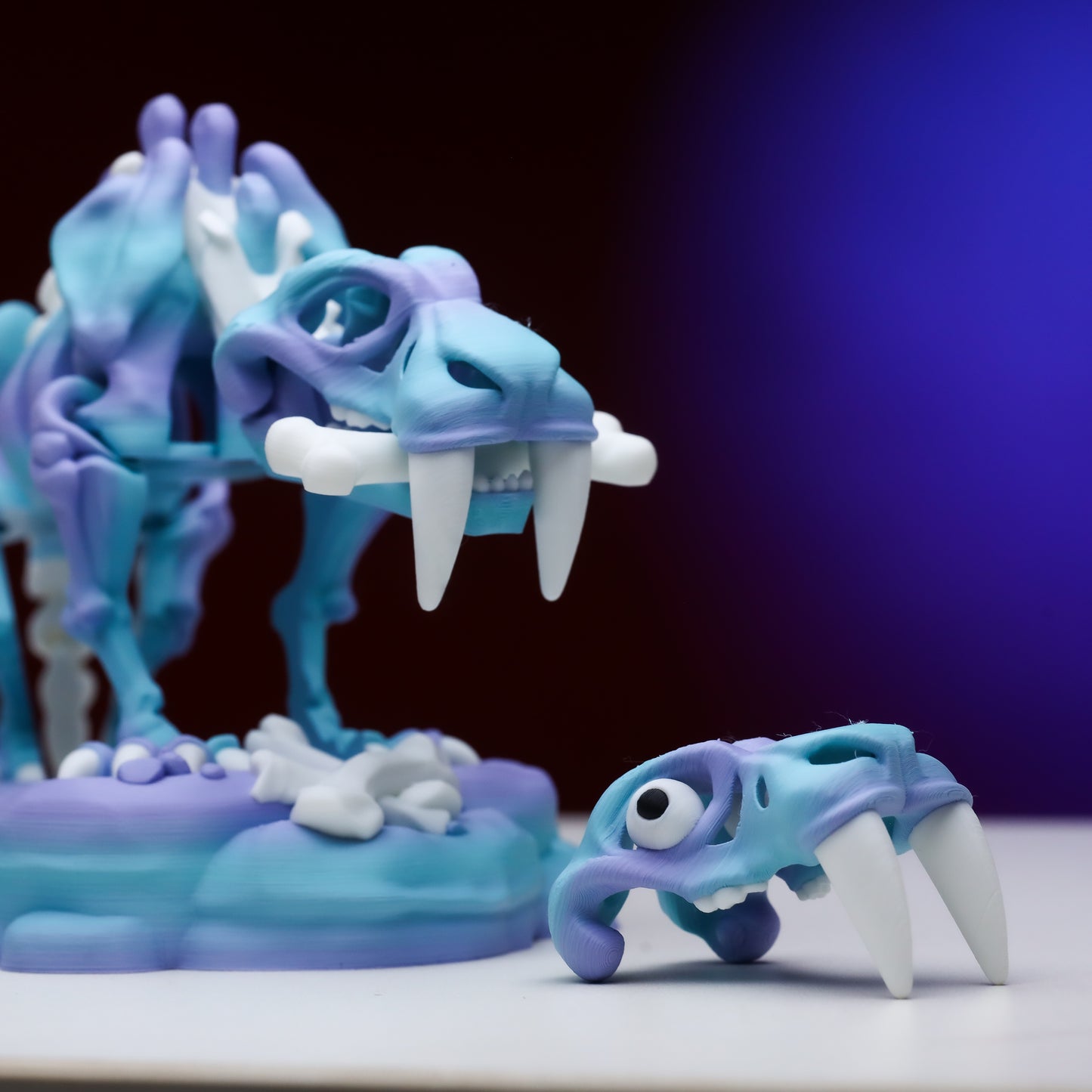 Skeleton Saber Tooth Tiger