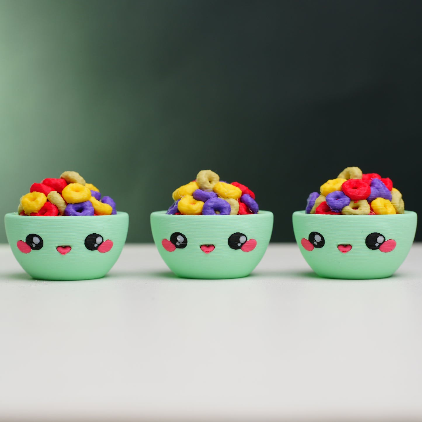 Berry Loops Fidget Bowl keychain