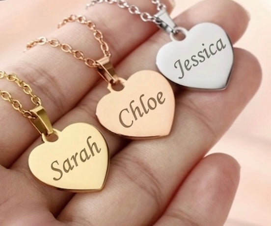 Personalized Name Necklace | Custom Engraved Gift