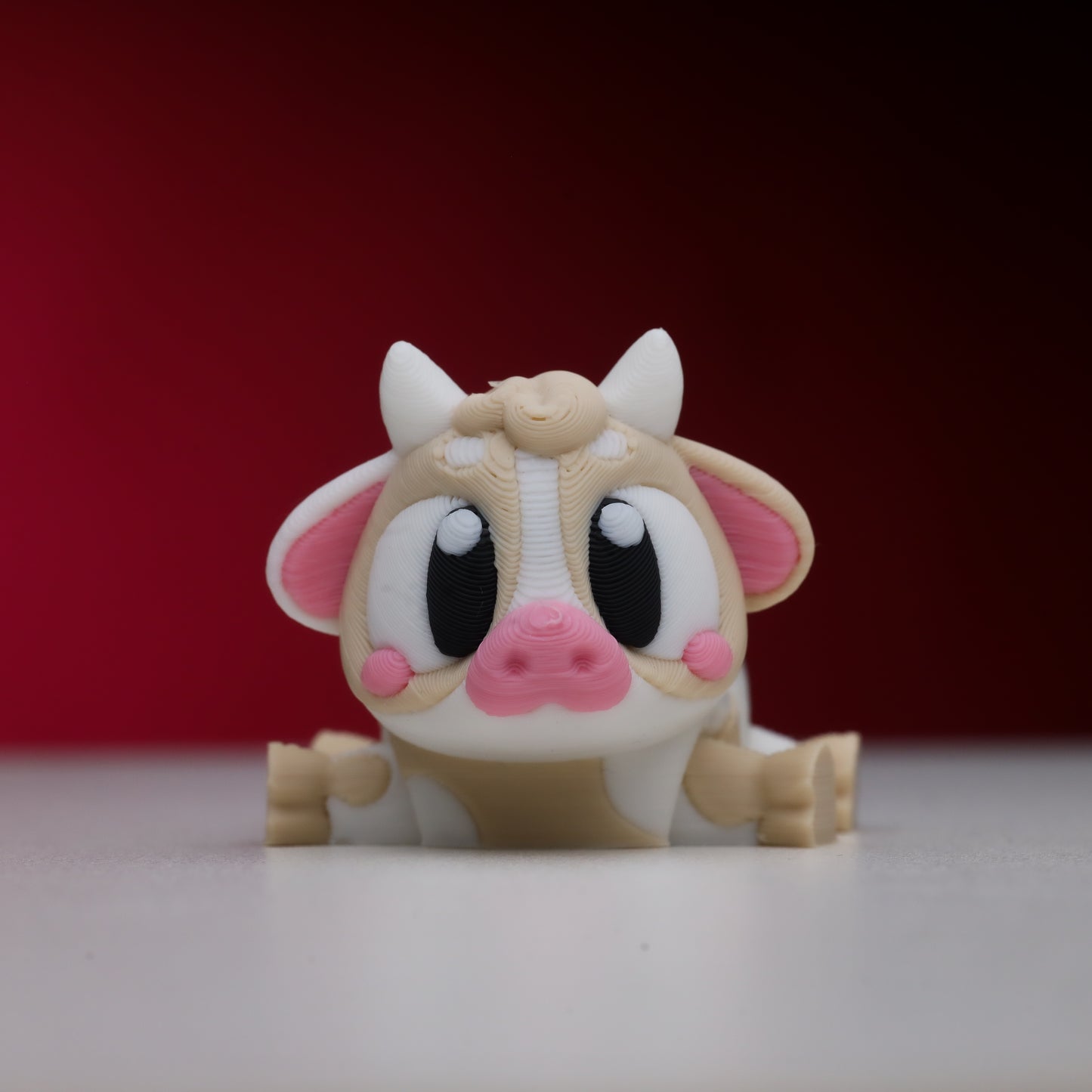 Flexi Cow – Cute 3D Printed Collectible