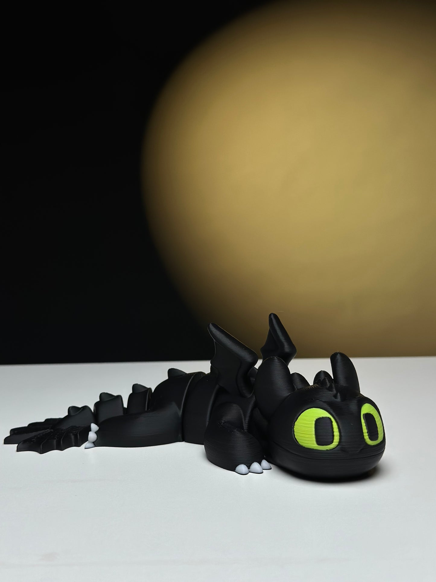 Toothless-Inspired 3D Printed Collectible (Large Sizes)