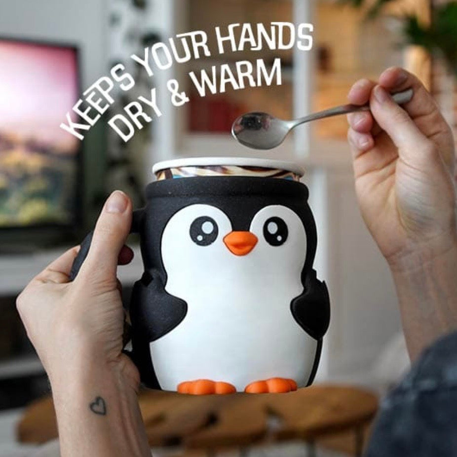 Pebbles Penguin Ice Cream Holder Mug 🍦🐧