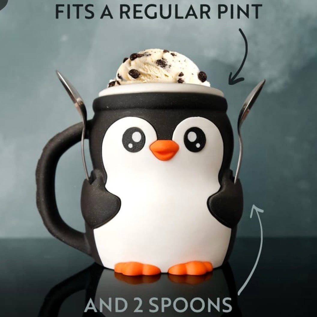 Pebbles Penguin Ice Cream Holder Mug 🍦🐧