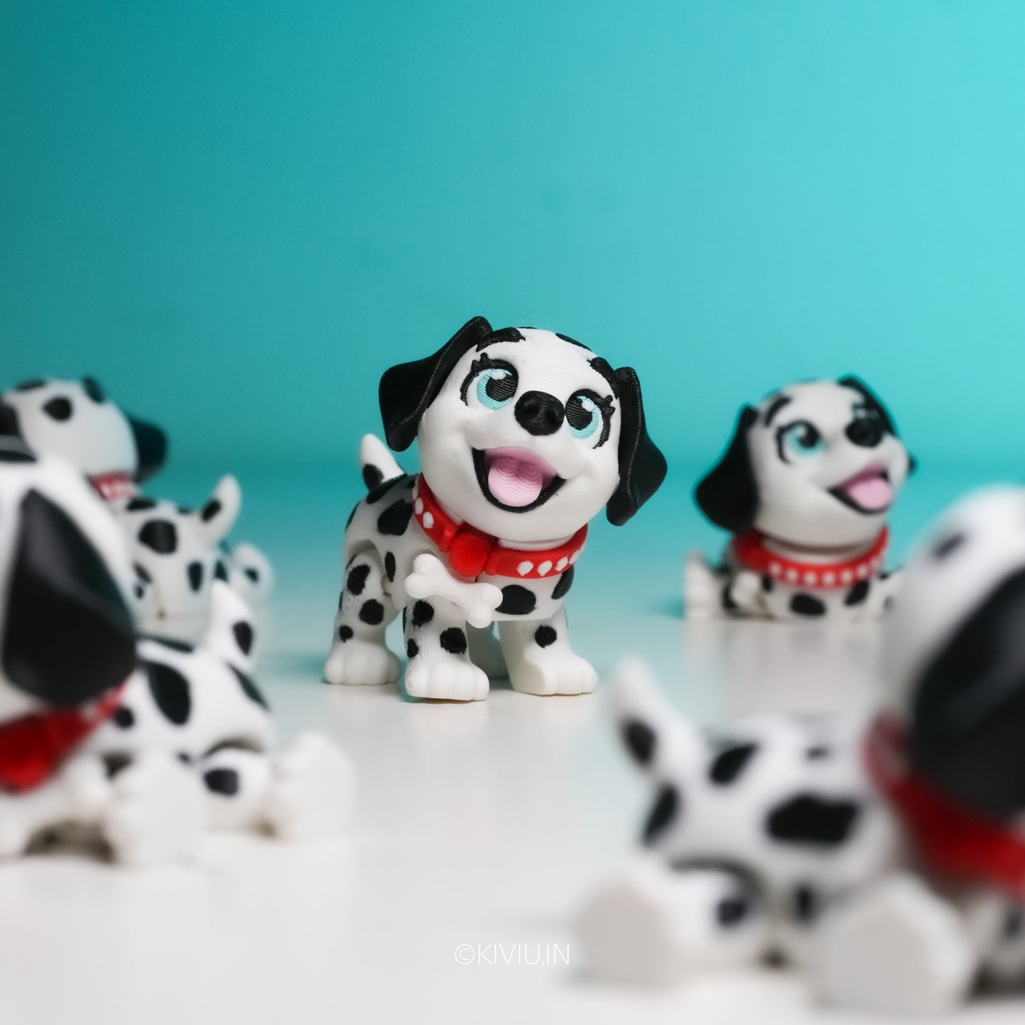 Cute Dalmatian Puppy Mini Figure (Small / Large) 🐶