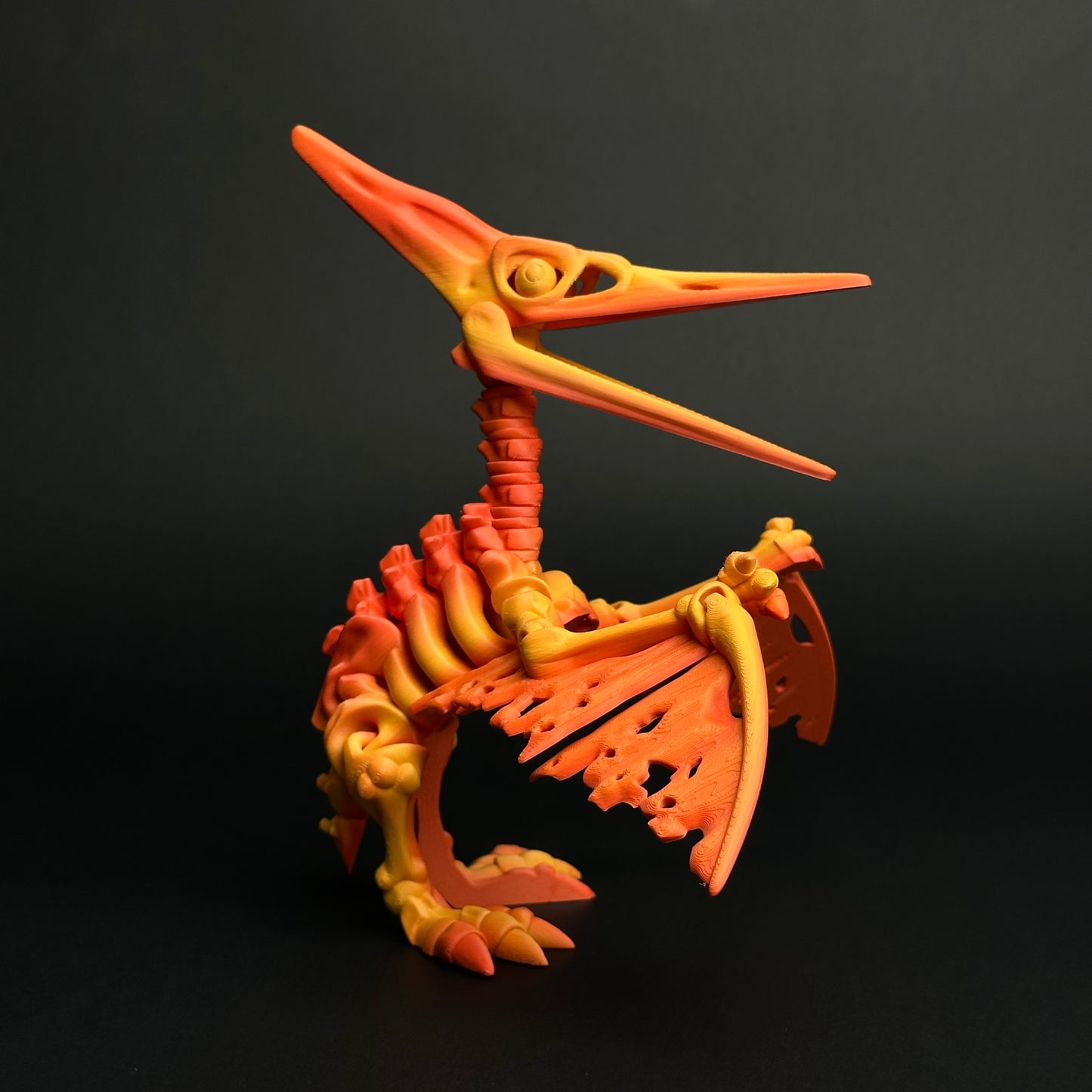 Skeleton Pteranodon Collectible – 3D Printed Dino Toy (Limited Edition)