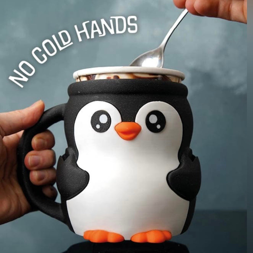 Pebbles Penguin Ice Cream Holder Mug 🍦🐧