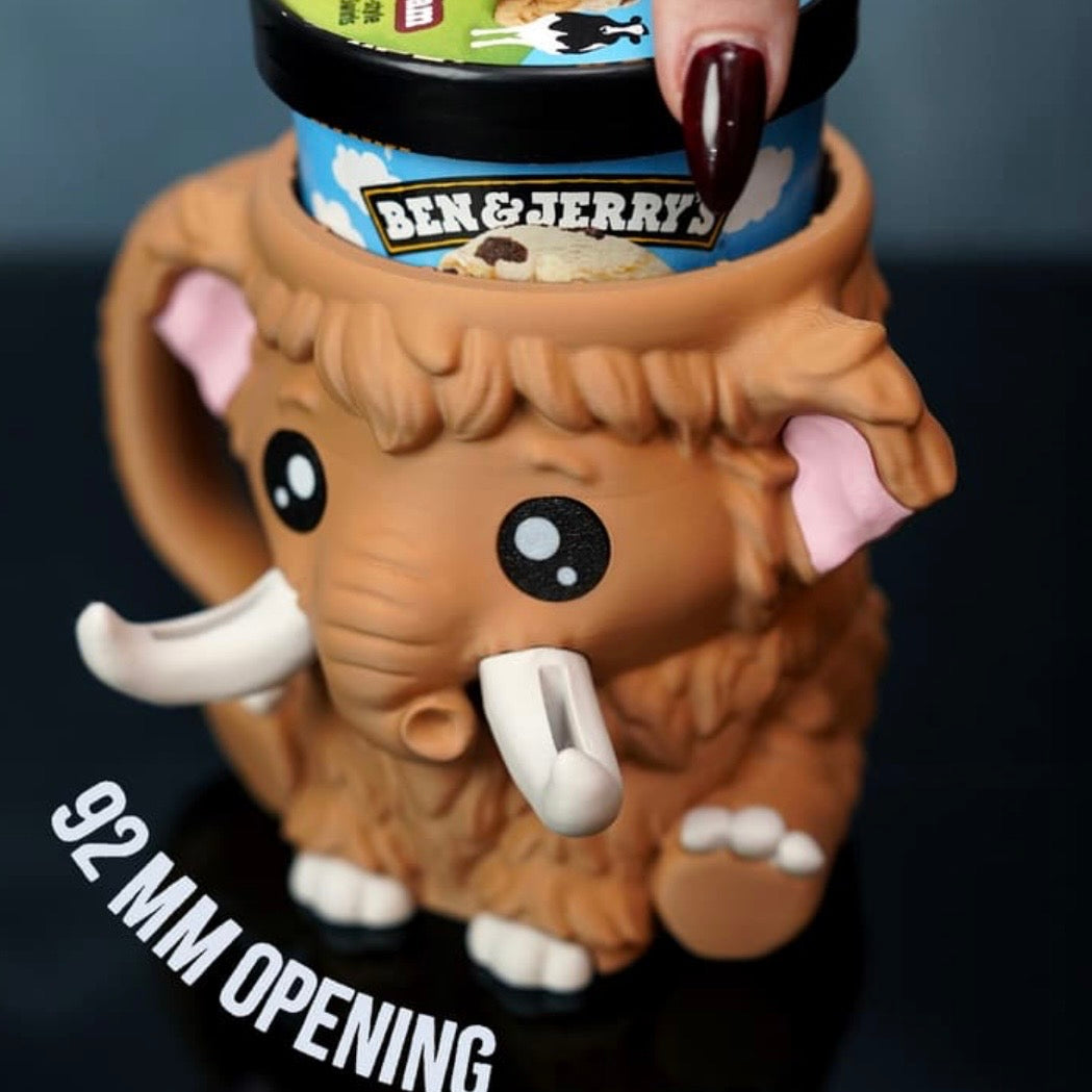 Mammuel – Ice Cream Pint Holder Mammoth