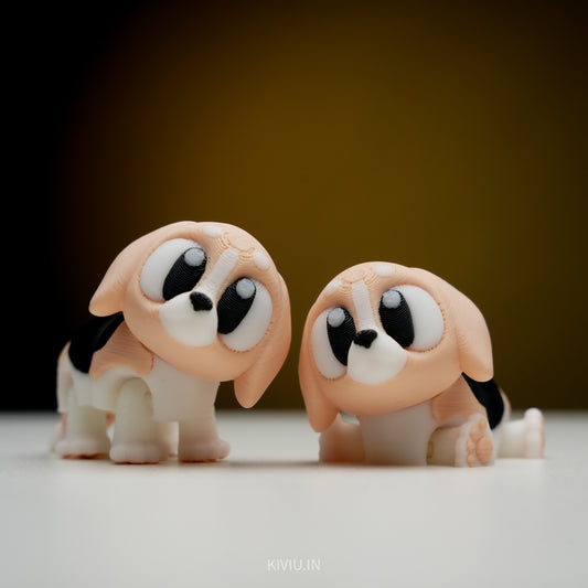 Flexi Beagle – Cute 3D Printed Collectible