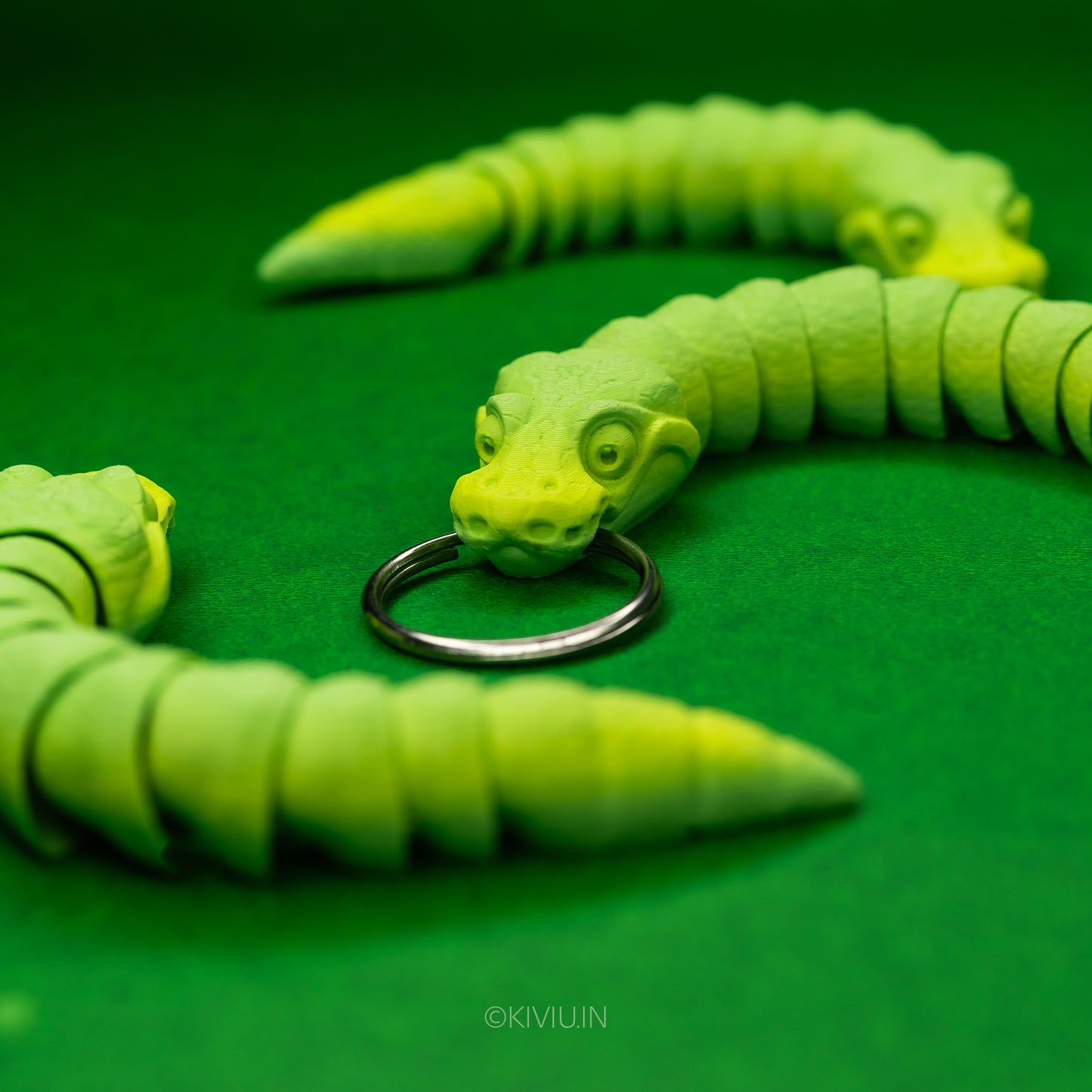 BABY BALL PYTHON KEYCHAIN