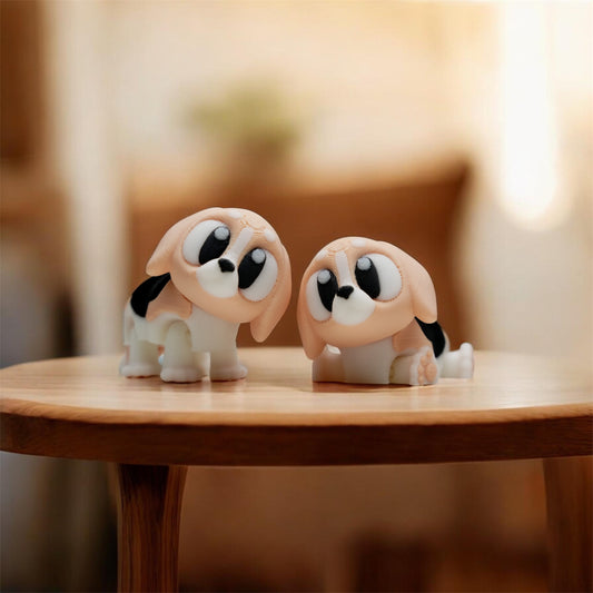 Flexi Beagle – Cute 3D Printed Collectible